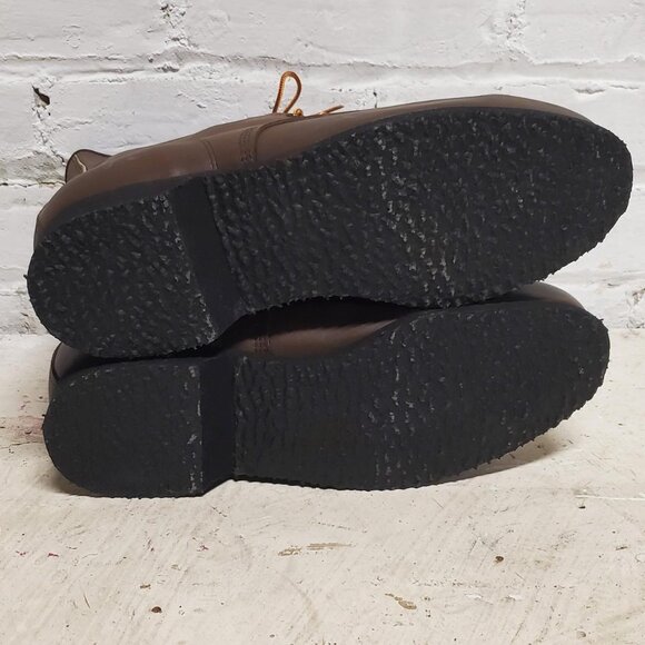 mens vintage 70s Brown leather Wolverine 12\